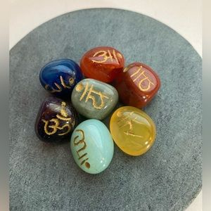 7 Chakra Tumbled Stone Set